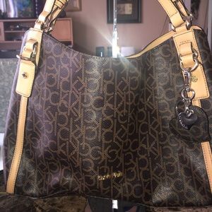 Calvin Klein Monogram Shoulder Bag
